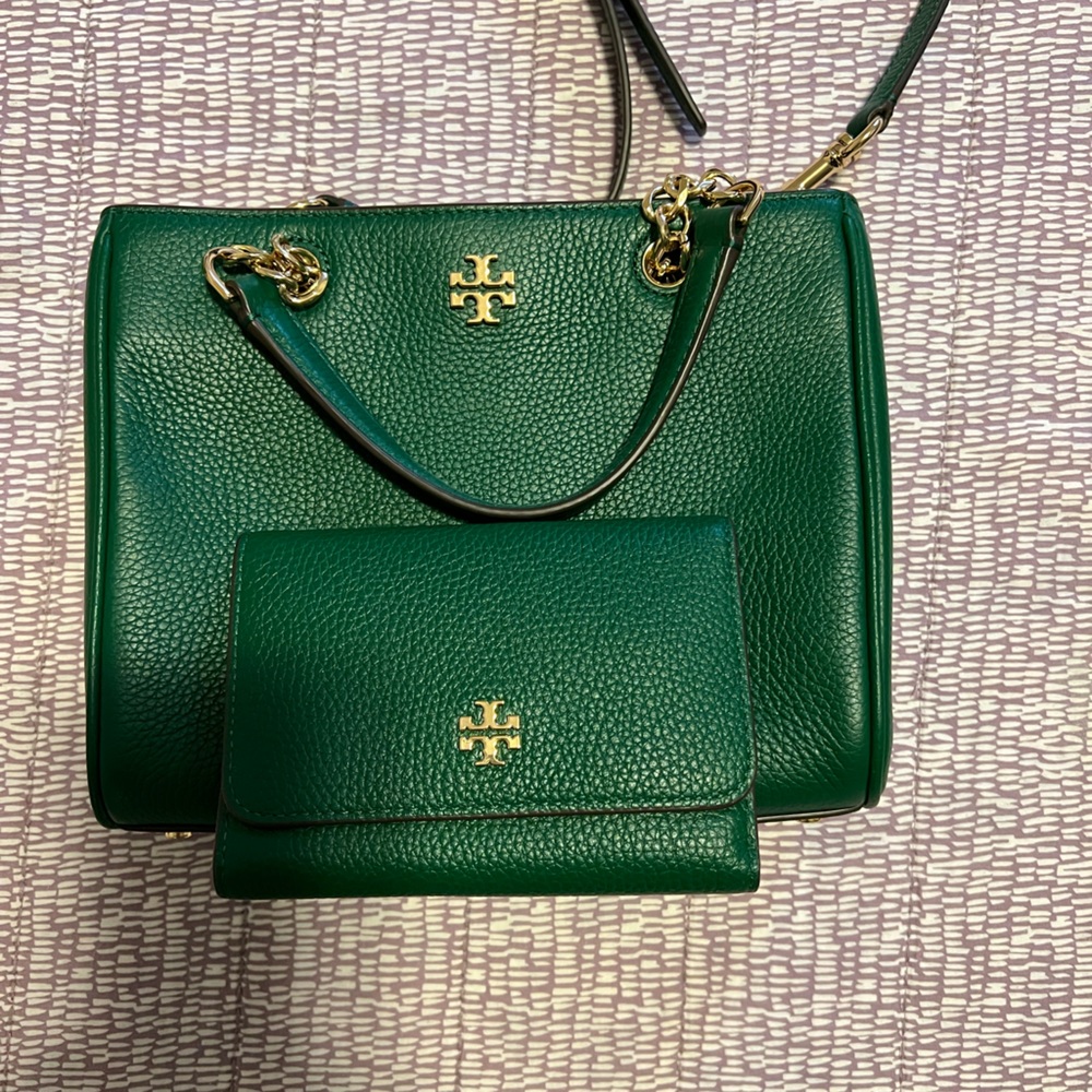 TORY BURCH CARTER SMALL TOTE W/ WALLET